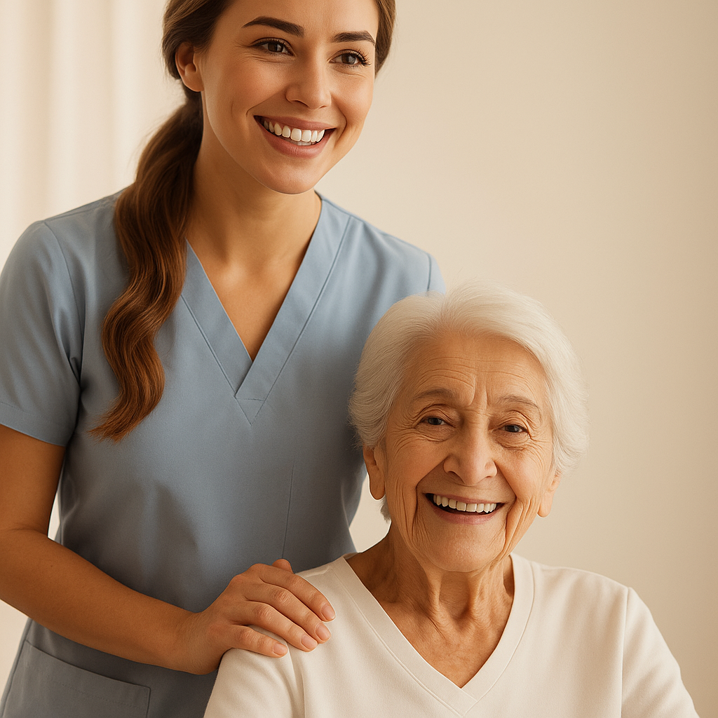 A group of nurses working collaboratively